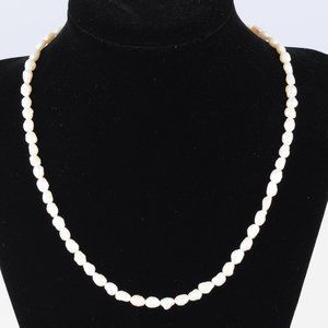 Freshwater Pearl Nugget Necklace & 14K Gold clasp